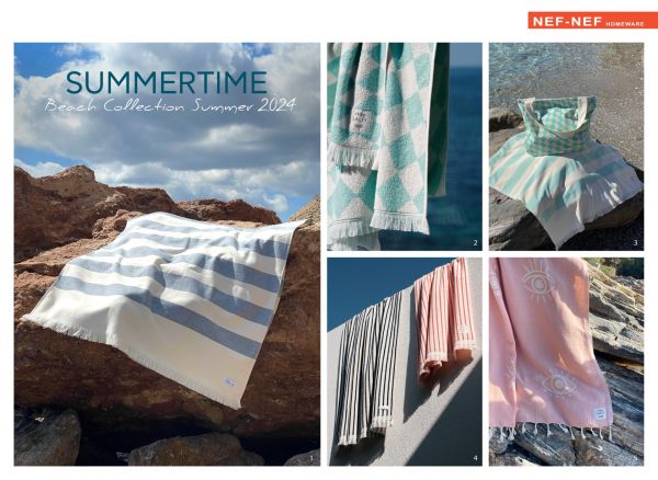 Summer 2024: Νέα Beach Collection της NEF-NEF Homeware για όλη την οικογένεια | imommy.gr
